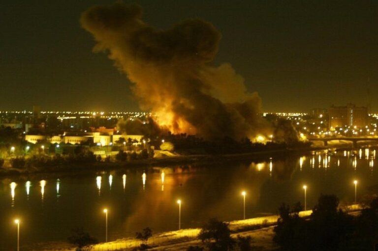 airraid on iraq 2003